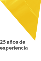 25 años de experiencia